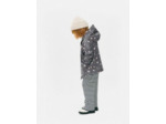 Imperméable à capuche à thème floral