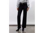 Pantalon long uni NOIR Femme