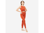 Crop top premium yoga terracotta