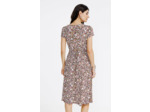 Robe patineuse en maille imprimée