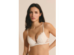 Soutien-gorge N.2 - Le push-up plongeant avec broderie,Soutien-gorge N.2 - Le push-up plongeant avec broderie;${refinementColor}