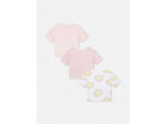 1,5–8 ans | Lot de 3 t-shirts à motifs cœur