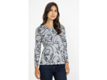 Tee-shirt imprimé manches longues