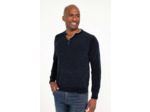 Pull col tunisien chenille