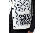 Gilet bicolore ECRU Femme
