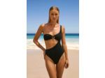 Maillot de bain 1 pièce sans armature avec détail bijou,Maillot de bain 1 pièce sans armature avec détail bijou;${refinementColor}