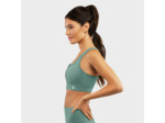 Brassière sport - Maintien élevé Fitness Femme Squat Green Vert Cendré