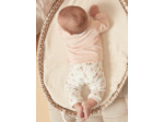 Ensemble haut et pantalon rose clair