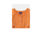 Gilet orange à volants