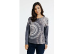 T-Shirt Col Rond Manches Longues