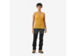 Débardeur en laine mérinos femme, Merino Fresh jaune
