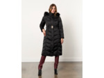 Doudoune longue unie NOIR Femme