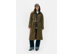 Manteau à col cheminée