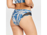 Bas de maillot de bain culotte Femme - Savana palmer bleu