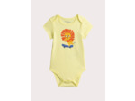 Lot de 2 body manches courtes à animation aniamal pour bébé garçon