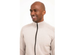 Gilet Uni Détails Camel