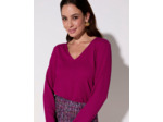 T-Shirt manches longues uni PRUNE Femme