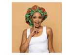 CRAZY POUSS BONNET EN SATIN IMPRIME WAX