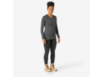 T-shirt laine mérinos de trek & voyage - femme - travel 500