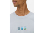 T-shirt à motif hublots d'avion