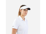 Polo tennis dry femme - Essentiel 100 blanc