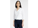 Chemise unie avec motif en gomme
