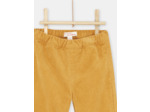Pantalon en velours miel bébé garçon