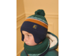 Bonnet cache oreilles maille