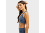 Brassière sport - Maintien élevé Fitness Femme Squat Blue Bleu Denim