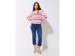 Jean cropped droit BLEU Femme