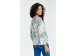 Blouse imprimé feuillage