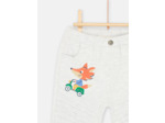 Pantalon gris chiné doux et confortable pour bébé garçon