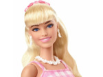 Barbie le film : Poupée Barbie en robe vichy rose
