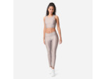 Legging de Fitness Brillant pour Femme - Gris