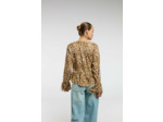 Blouse avec volants