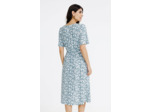 Robe midi imprimée