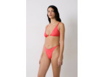 Bikini brésilien high leg bas de maillot détails bijoux