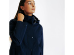 Veste équitation longue imperméable - marine