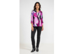 Tunique Imprime Colore Col Chemise