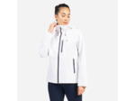 Veste imperméable coupe-vent de voile femme sailing 500 blanche