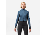 Veste vélo route hiver Racer femme Ardoise
