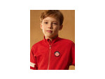 Gilet rouge zippé pour garçons