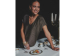 Top manches courtes brillant OR Femme