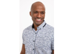 Chemise manches courtes Floral Studio