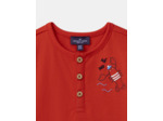 Tshirt rouge crabe et homard