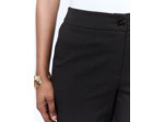 Pantalon 7/8 cigarette pied de puce MARRON Femme