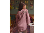 Robe pull rose
