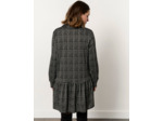 Robe courte bicolore NOIR