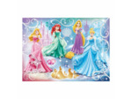 Puzzle 100 pièces - Princesses étincelantes - Disney Princesses