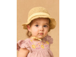 Chapeau de paille ruban
